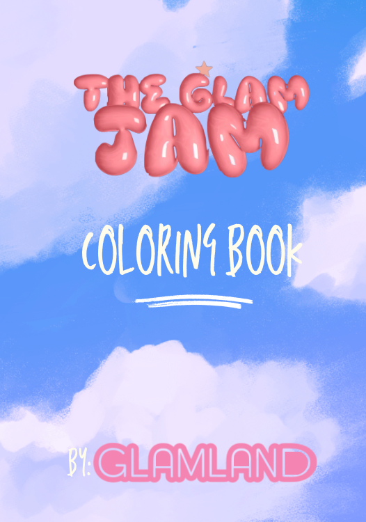 The GlamJam Coloring Book