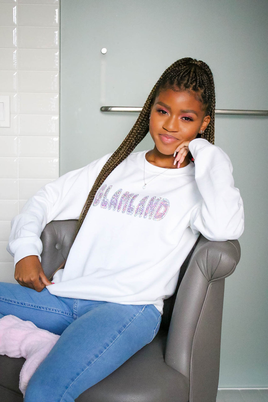 Glamland Bling Crewneck